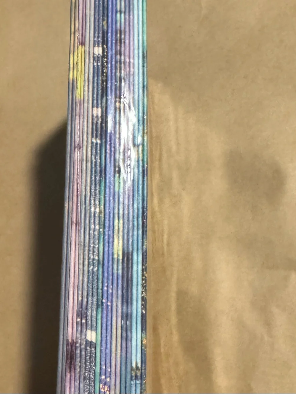 NWT 18 pack letter size Marble Swirl Tabbed File Folders